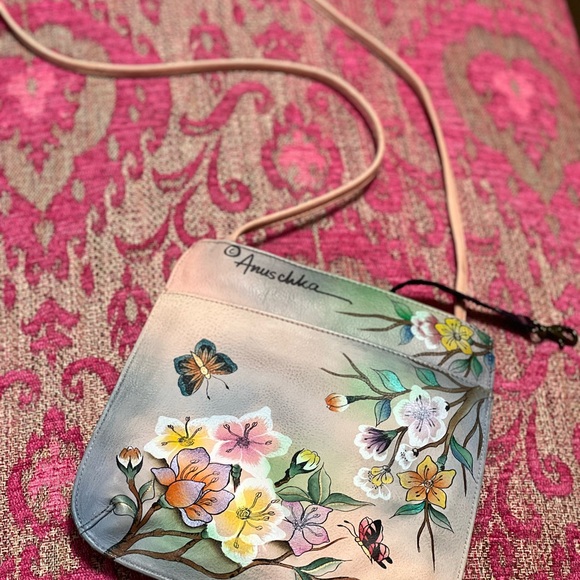 Anuschka hand painted leather bag, never used - Picture 5 of 5